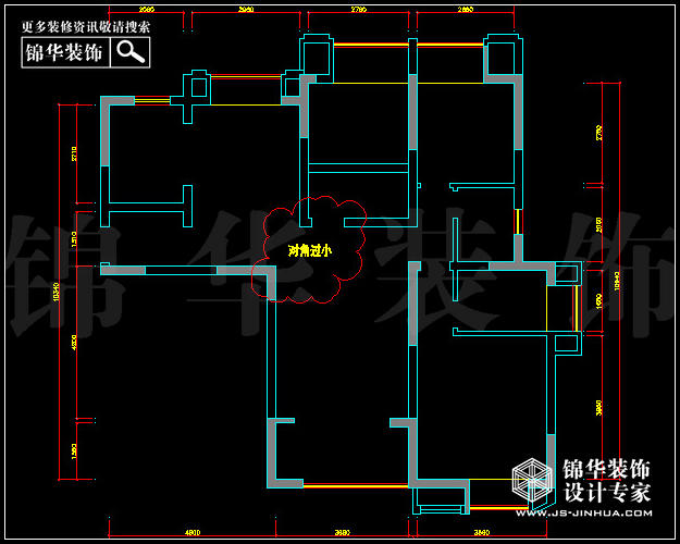 保利香檳國(guó)際F戶(hù)型120平米  戶(hù)型